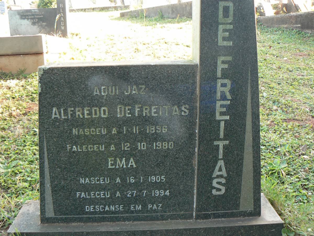 FREITAS Alfredo, de 1896-1980 &amp; Ema 1905-1994