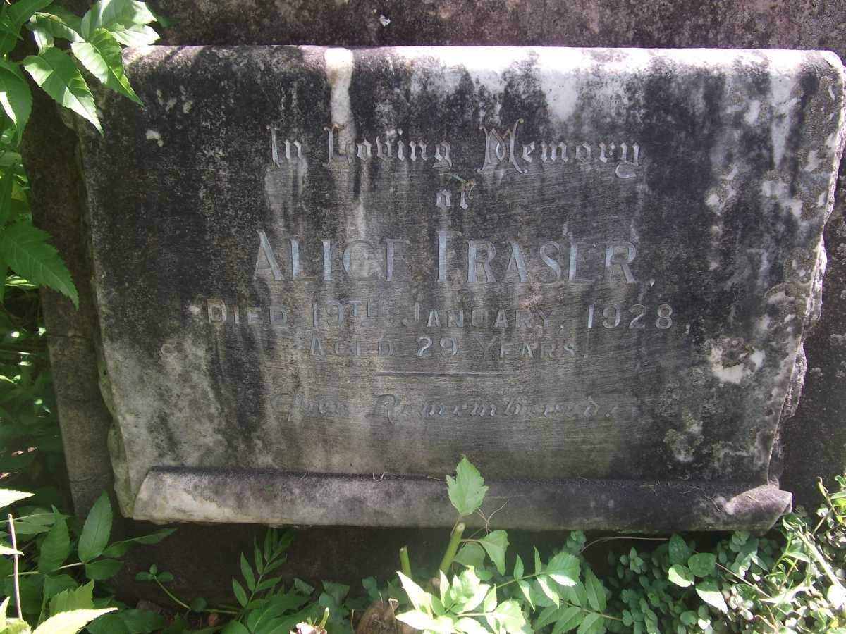 FRASER Alice -1928