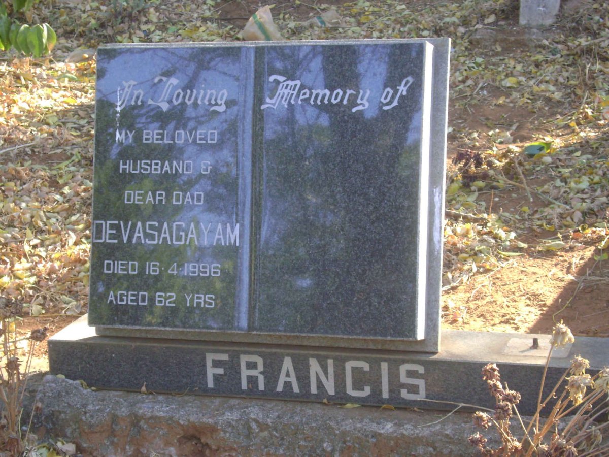 FRANCIS Devasagayam -1996