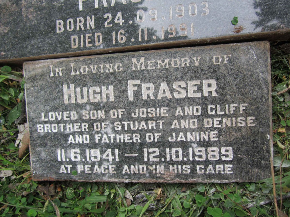 FRASER Hugh 1941-1989
