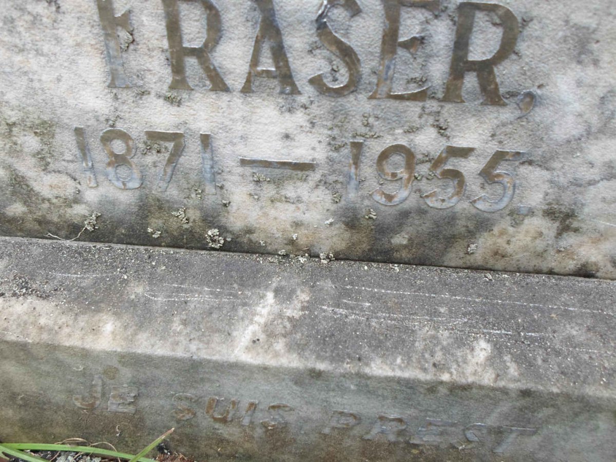 FRASER Elizabeth Ann 1871-1955