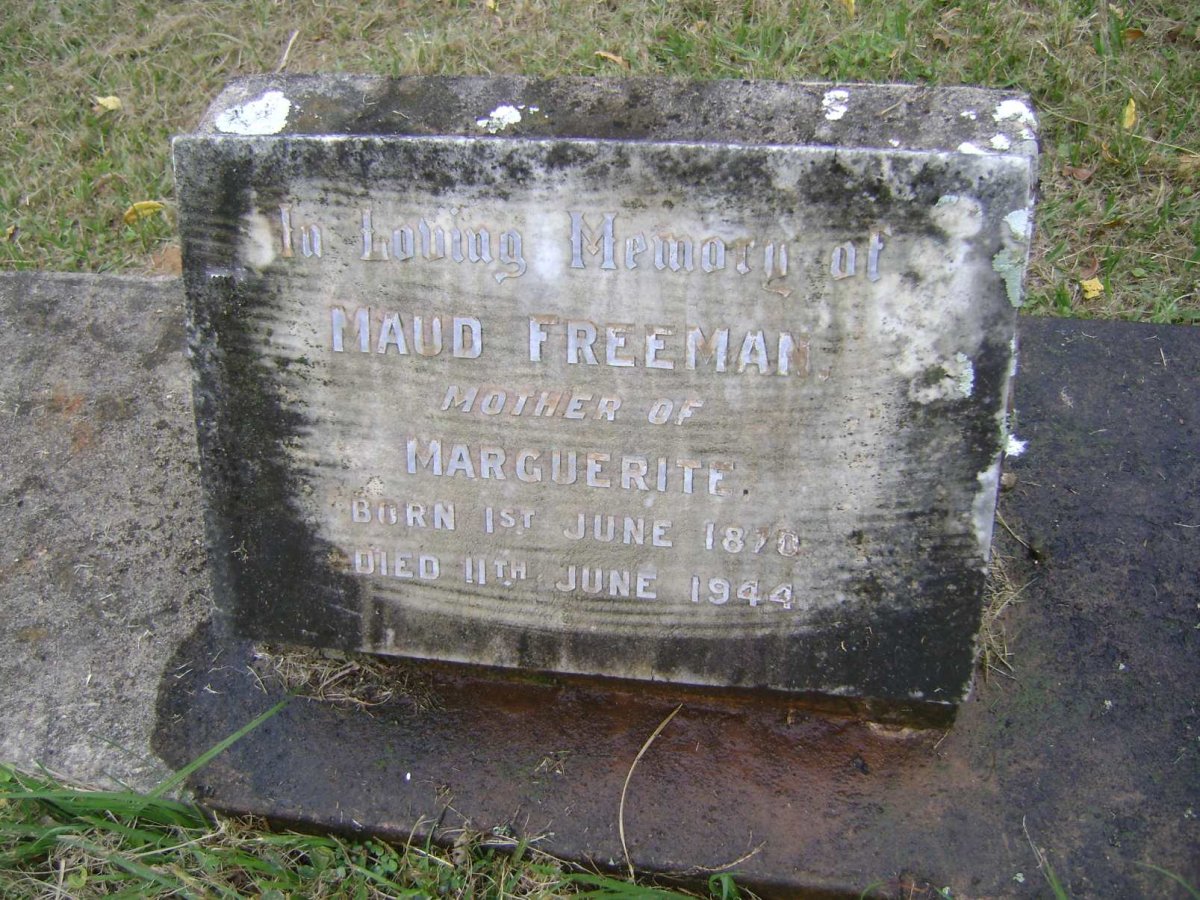 FREEMAN Maud 1870-1944