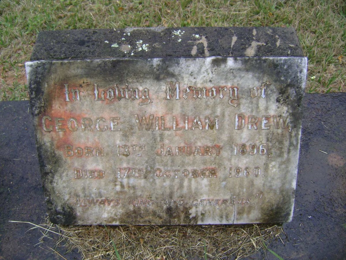 DREW George William 1896-1960