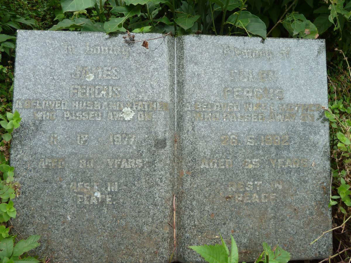 FERGUS James -1977 &amp; Ellen -1982