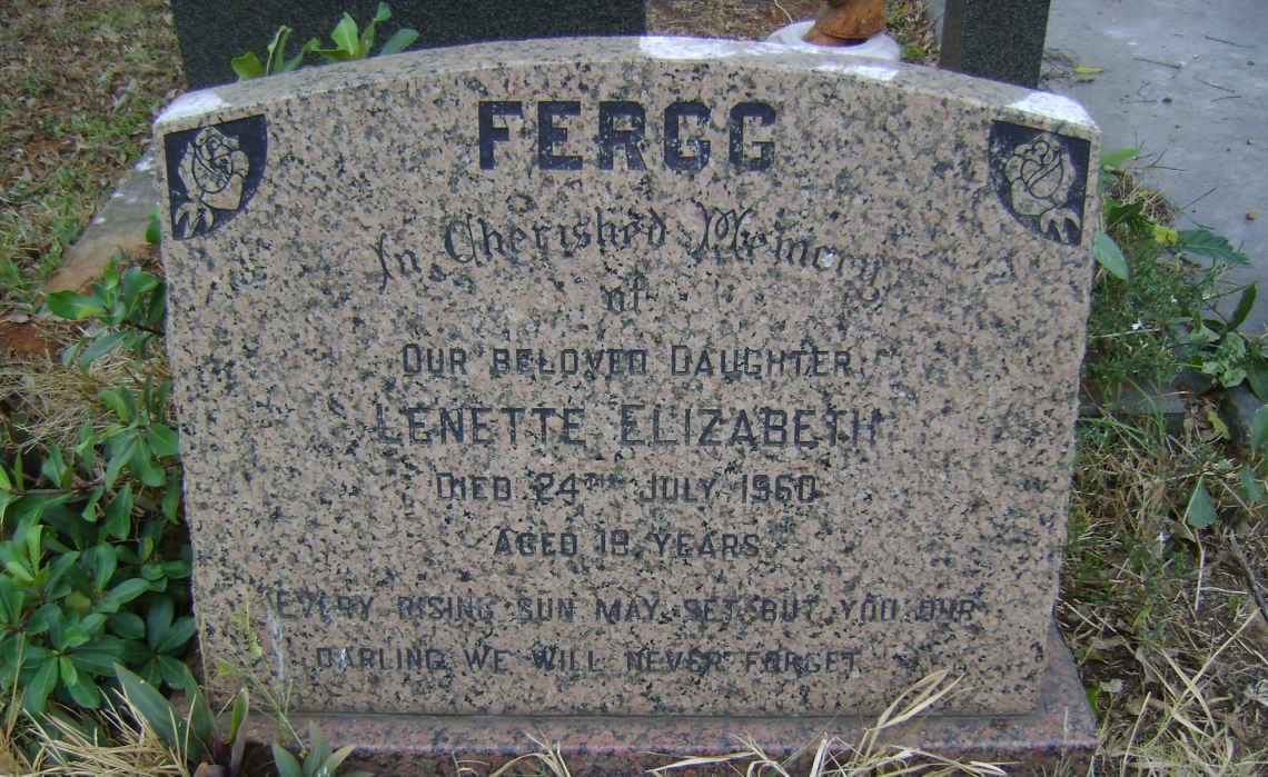 FERGG Lenette Elizabeth -1960