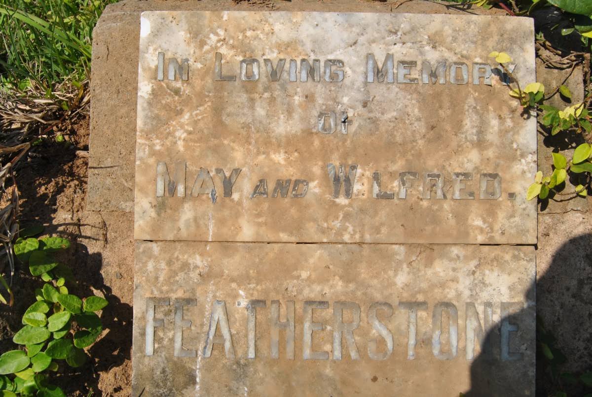 FEATHERSTONE John Wilfred -1938 :: FEATHERSTONE Mary Walton -1934