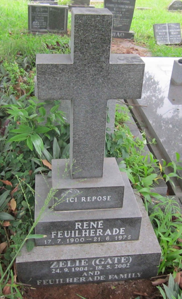 FEUILHERADE René 1900-1975 &amp; Zelie GATE 1904-2002 :: FEUILHERADE
