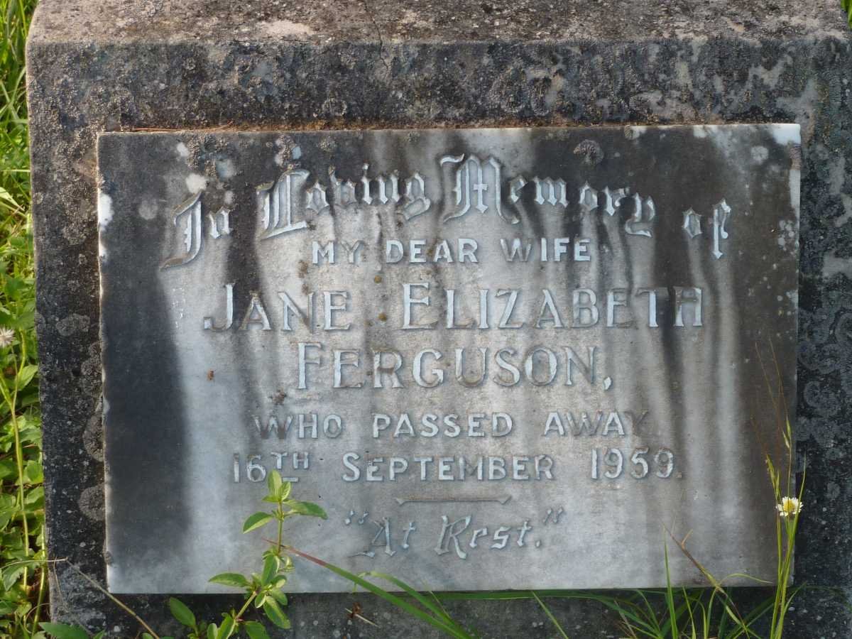FERGUSON Jane Elizabeth -1959