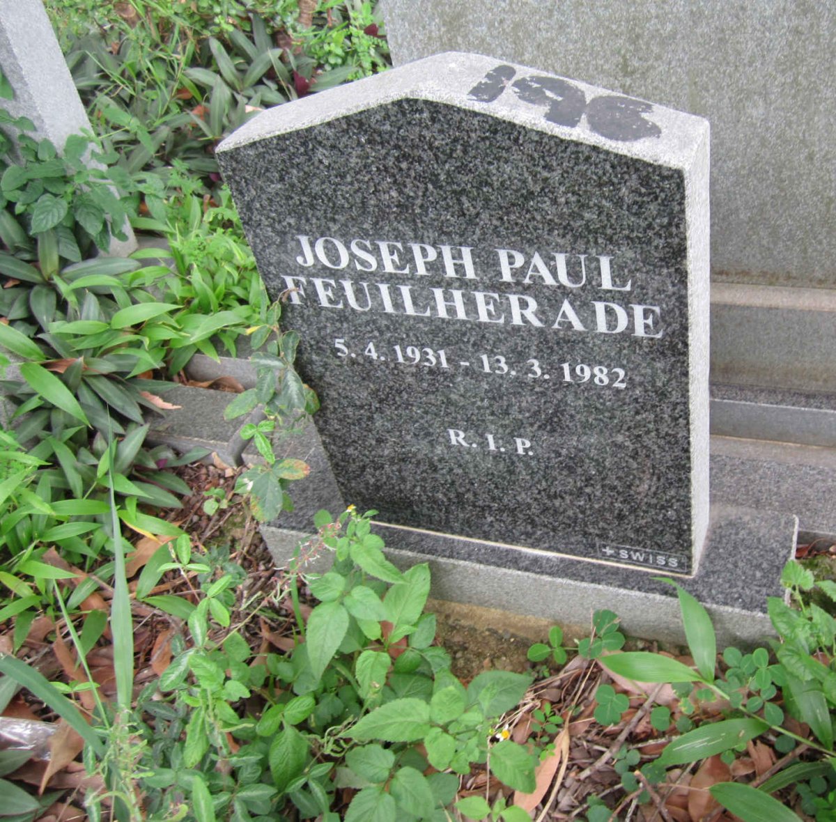 FEUILHERADE Joseph Paul 1931-1982