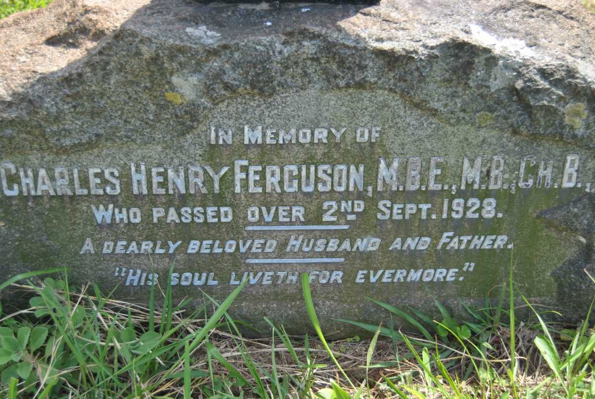 FERGUSON Charles Henry -1928