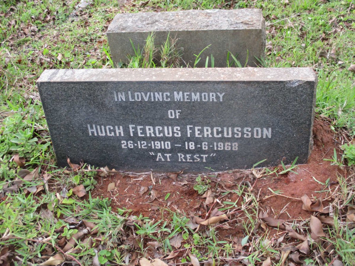 FERGUSSON Hugh Fergus 1910-1968