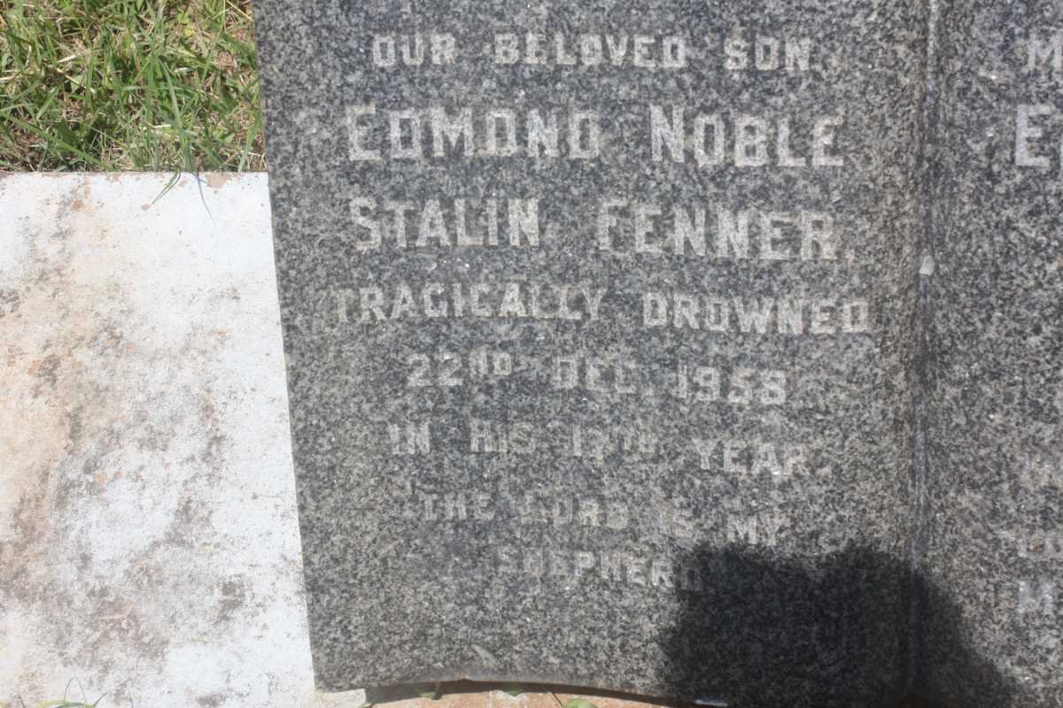 FENNER Edmond Noble Stalin -1958