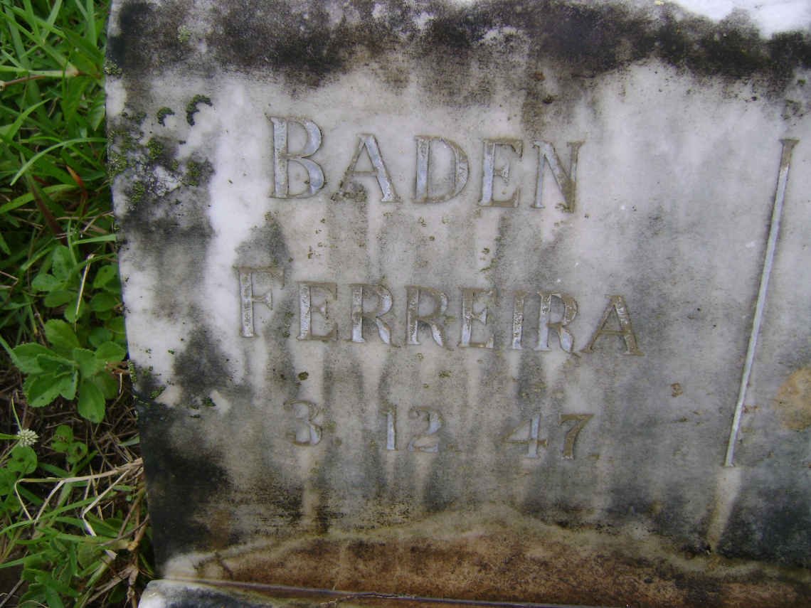 FERREIRA Baden -1947 :: FERREIRA John -1959