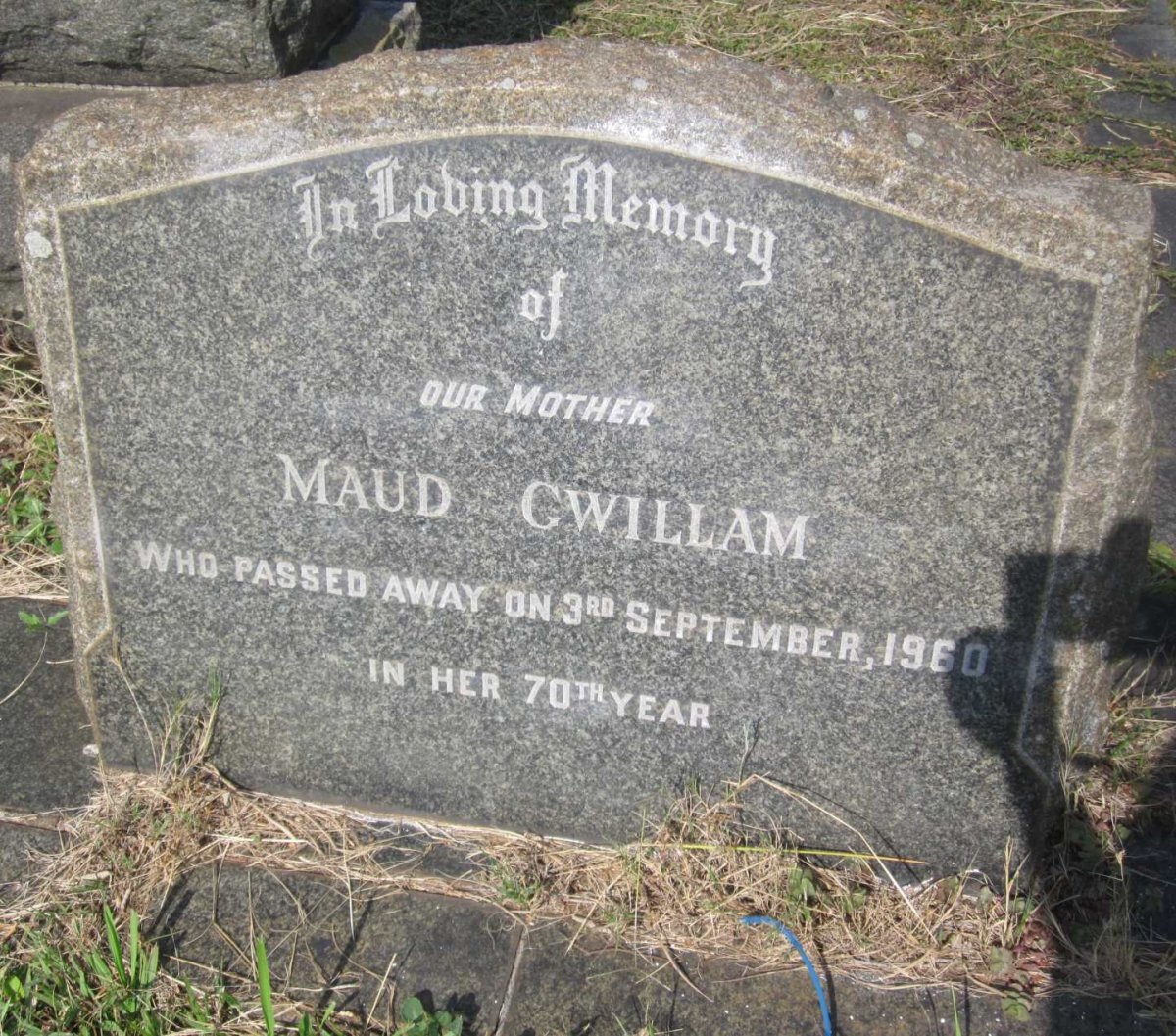 GWILLAM Maud -1960