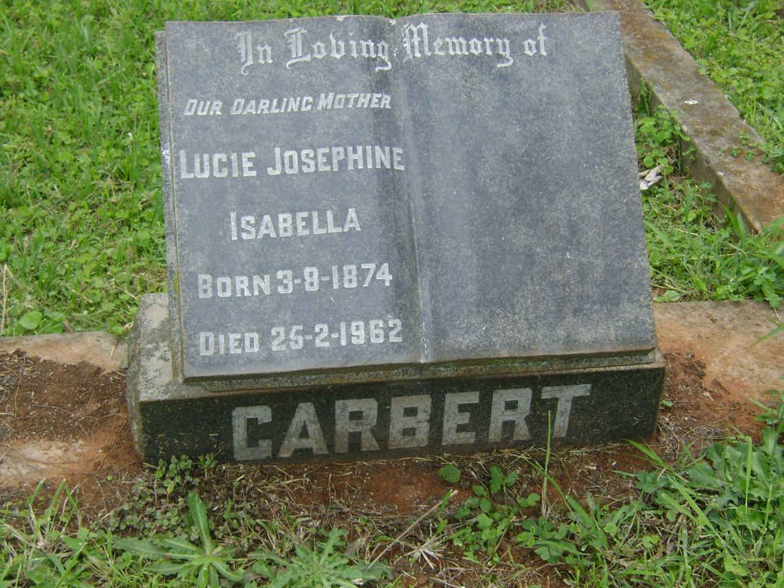 GARBERT Lucie Josephine Isabella 1874-1962