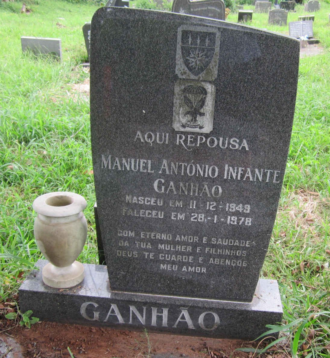 GANHÃO Manuel António Infante 1949-1978