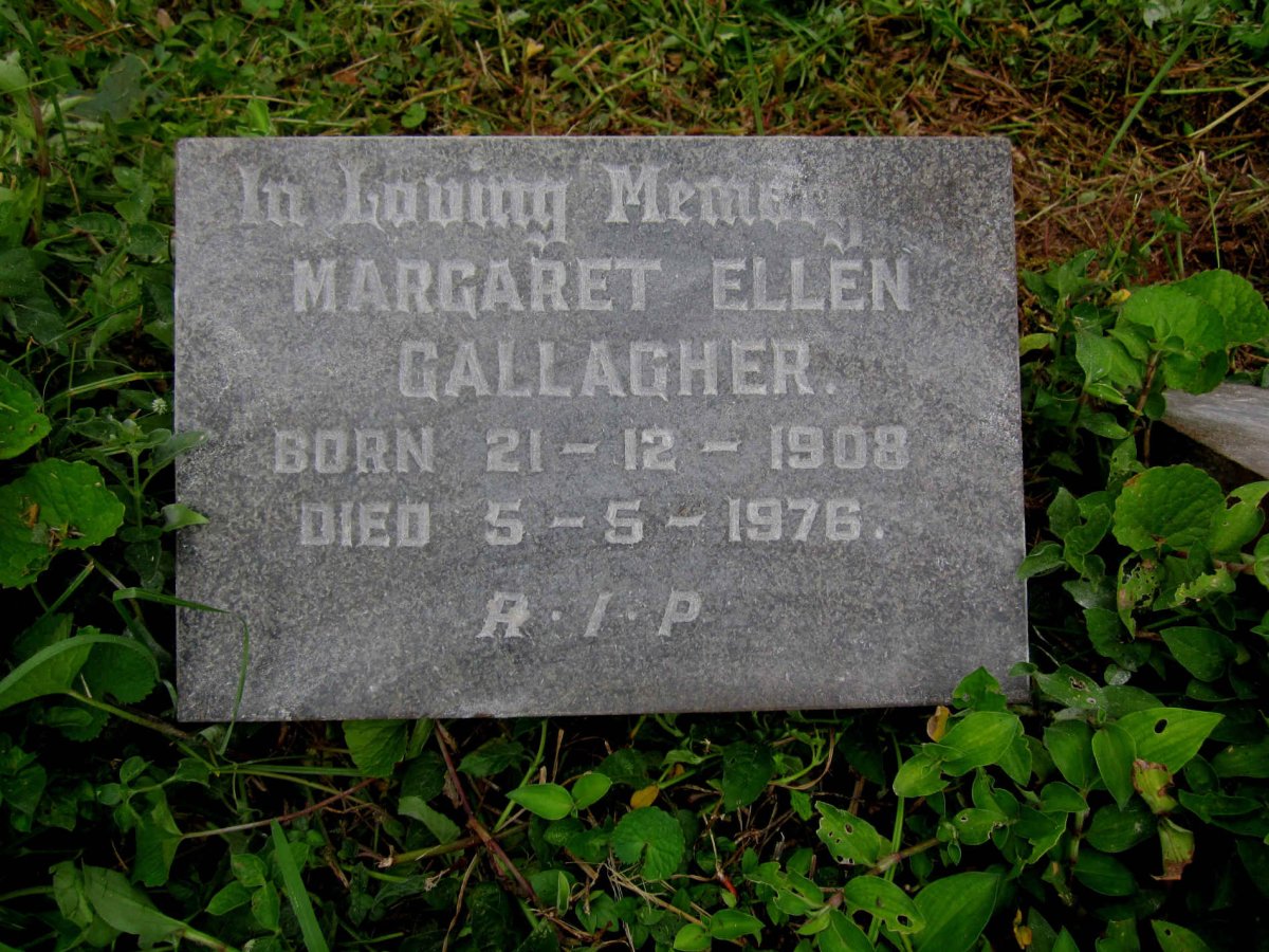 GALLAGHER Margaret Ellen 1908-1976