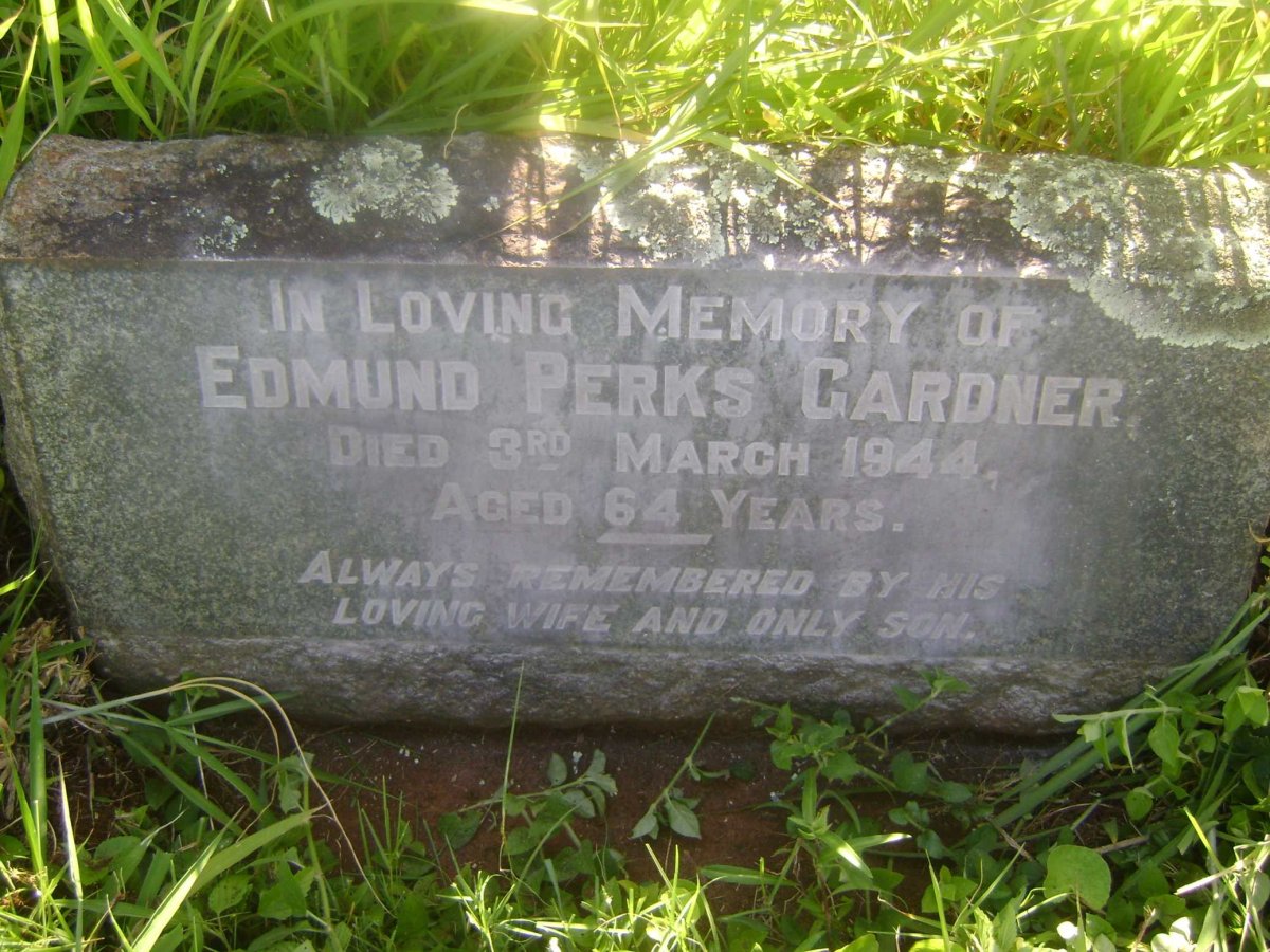 GARDNER Edmund Perks -1944