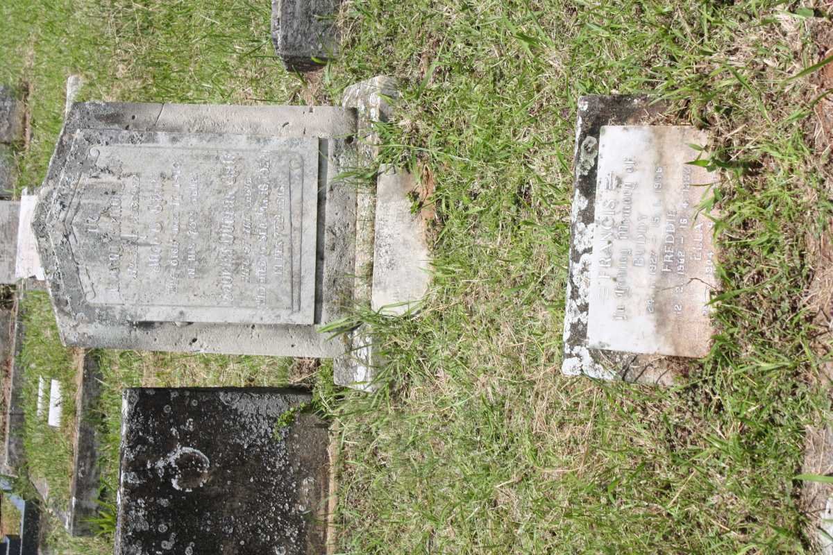 GALE Joel C. -1919 &amp; Isabella Duncan -1922 :: FRANCIS Freddie 1902-1952 &amp; Ella 1904-1963 :: FRANCIS Buddy 1927-1936