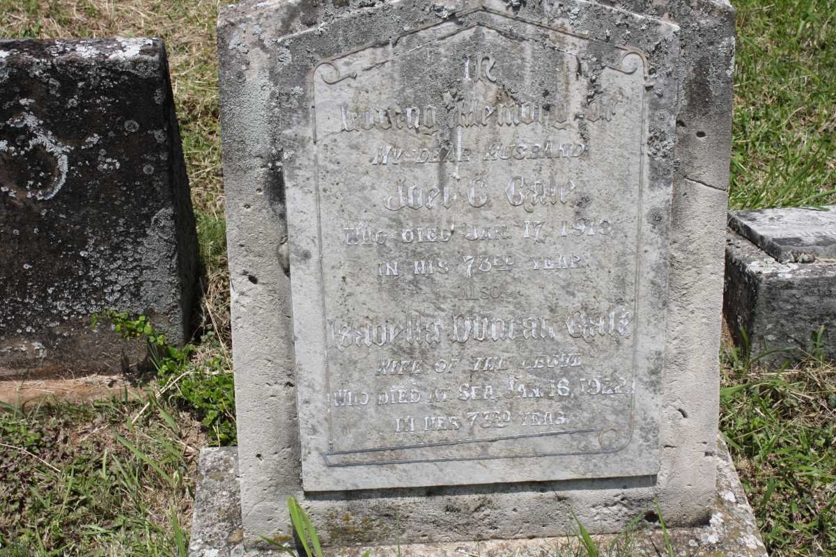 GALE Joel C. -1919 &amp; Isabella Duncan -1922 :: FRANCIS Freddie 1902-1952 &amp; Ella 1904-1963 :: FRANCIS Buddy 1927-1936