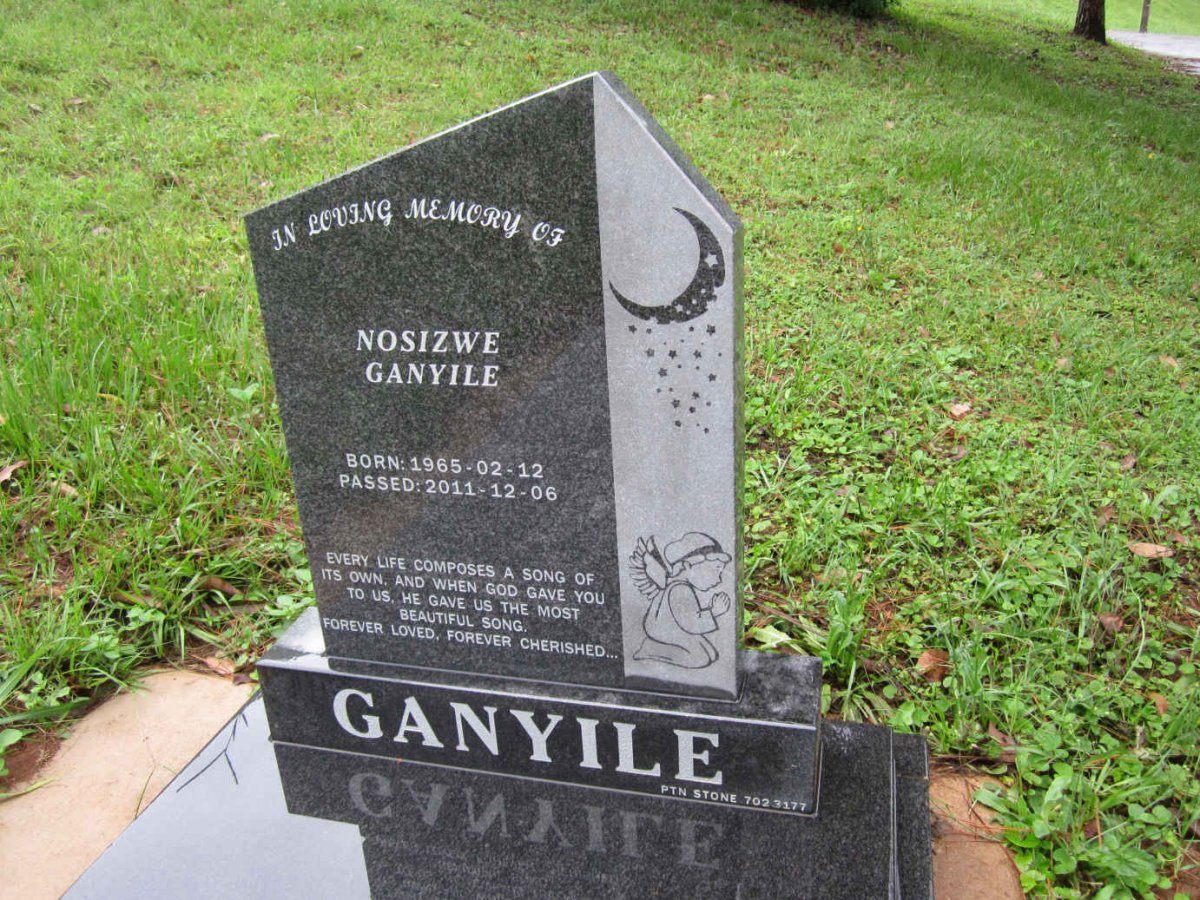 GANYILE Nosizwe 1965-2011