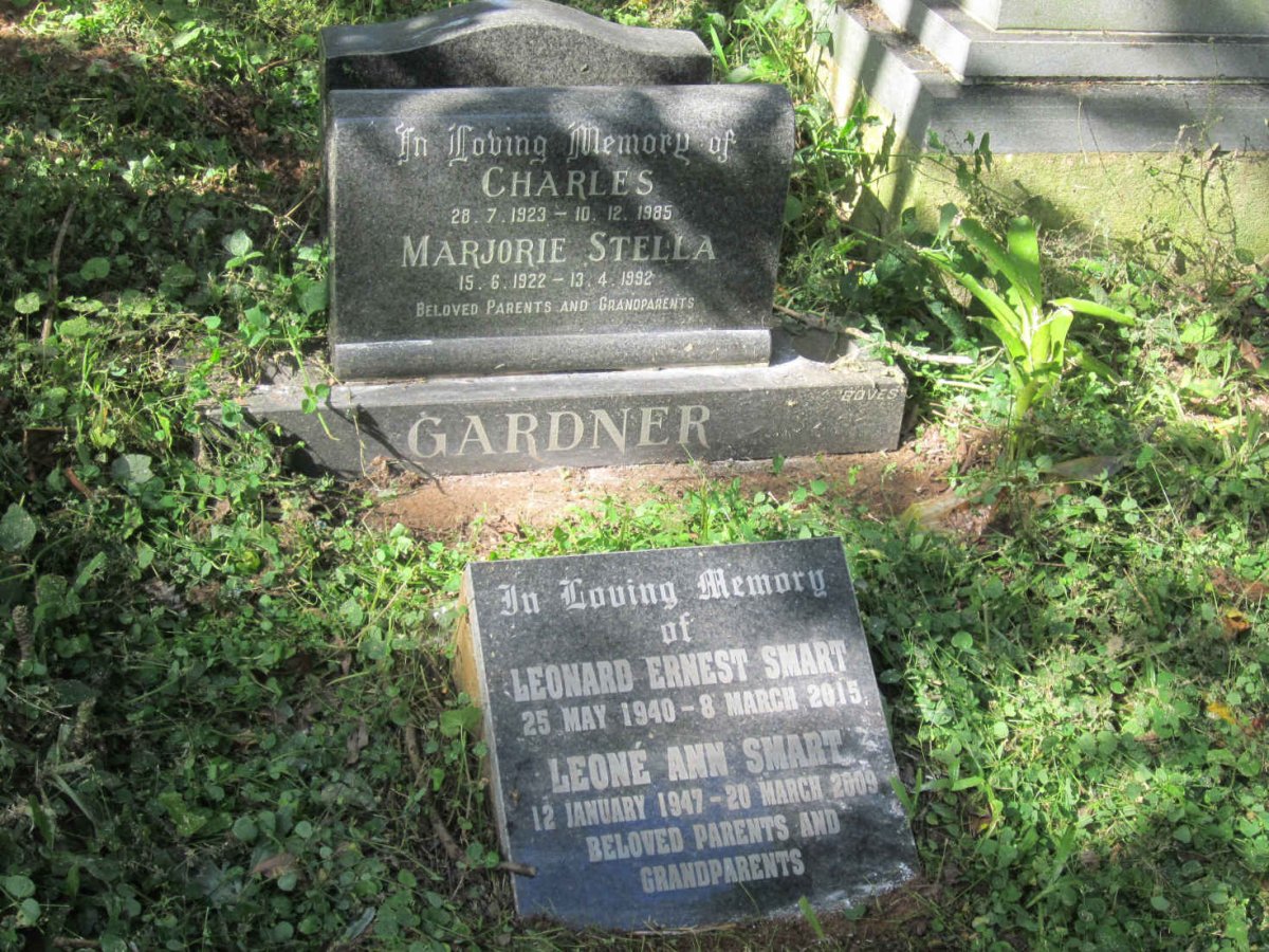 GARDNER Charles 1923-1985 &amp; Marjorie Stella 1922-1992 :: SMART Leonard Ernest 1940-2015 &amp; Leone Ann 1947-2009