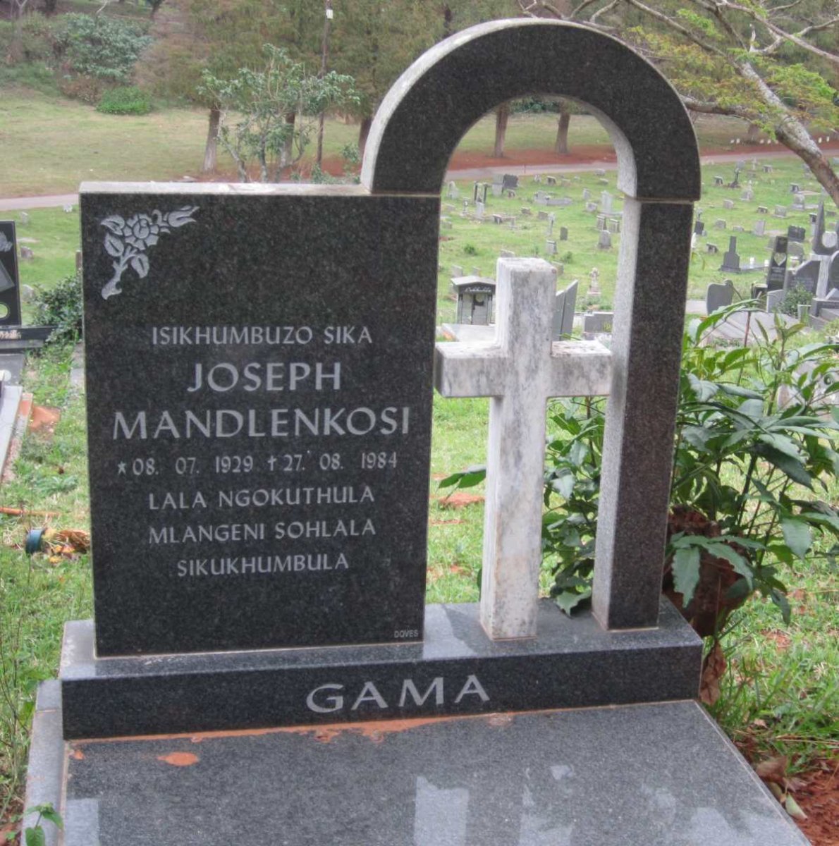 GAMA Joseph Mandlenkosi 1929-1984