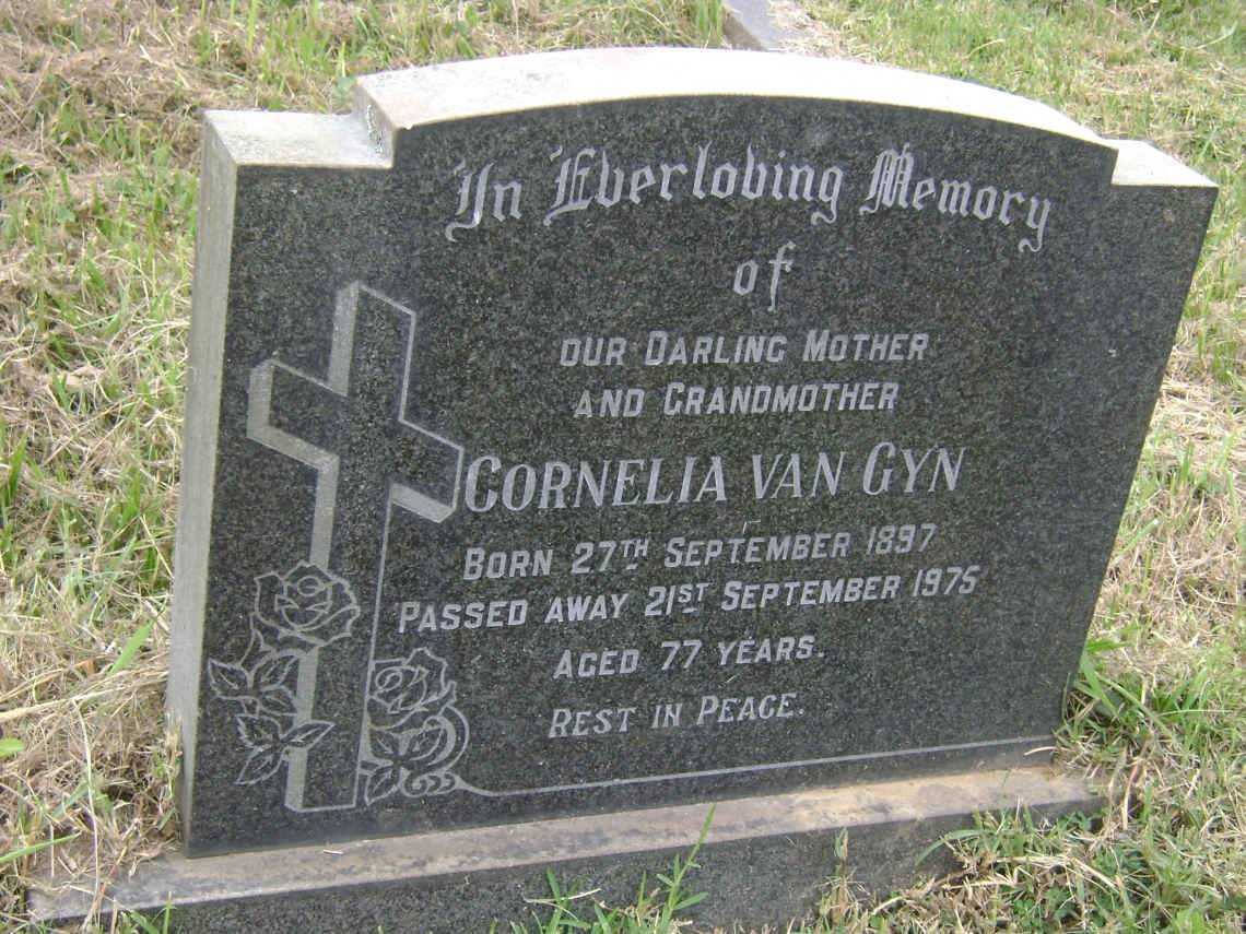 GYN Cornelia, van 1897-1975