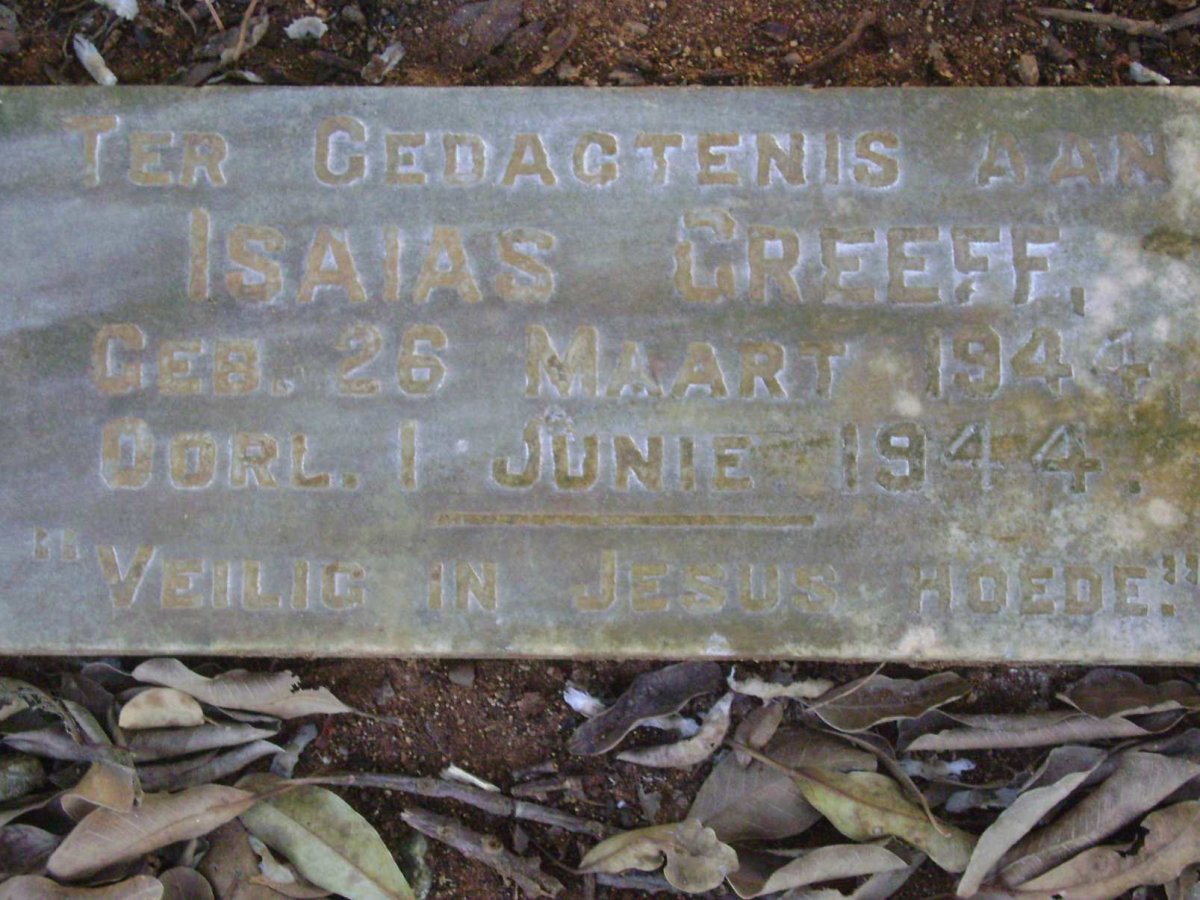 GREEFF Isaias 1944-1944