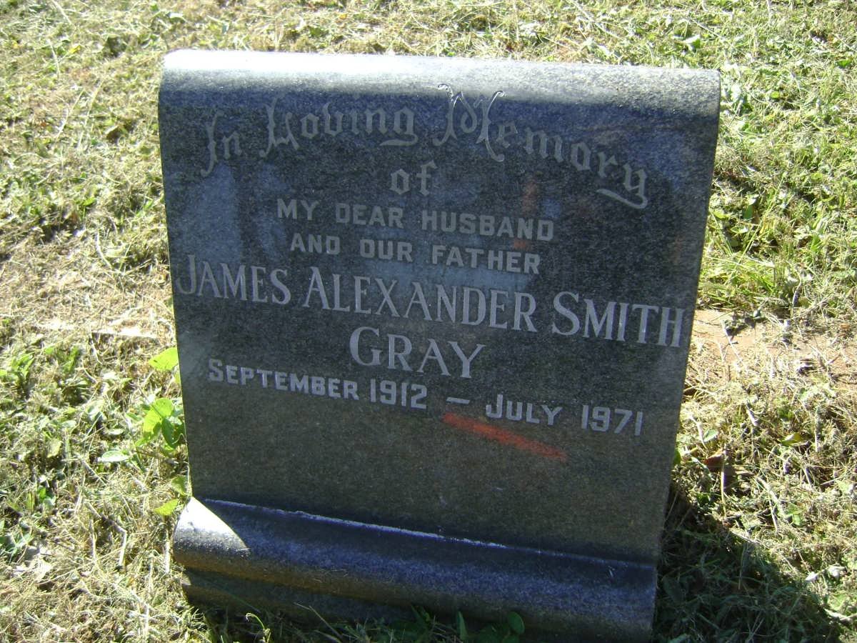 GRAY James Alexander Smith 1912-1971