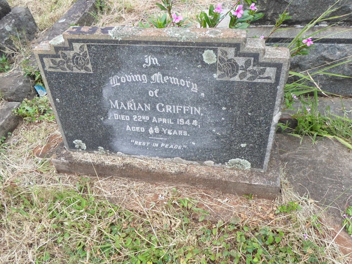 GRIFFIN Marian -1944