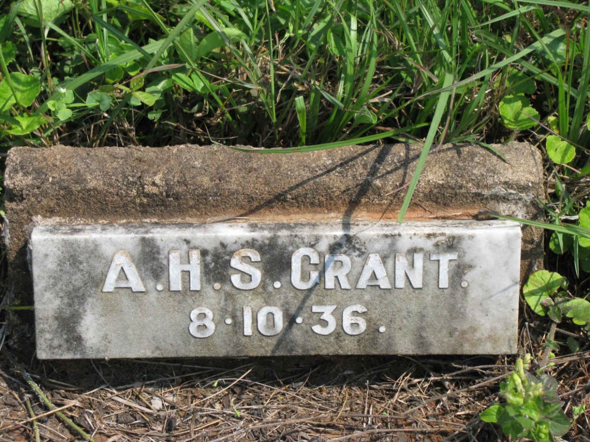 GRANT A.H.S. -1936