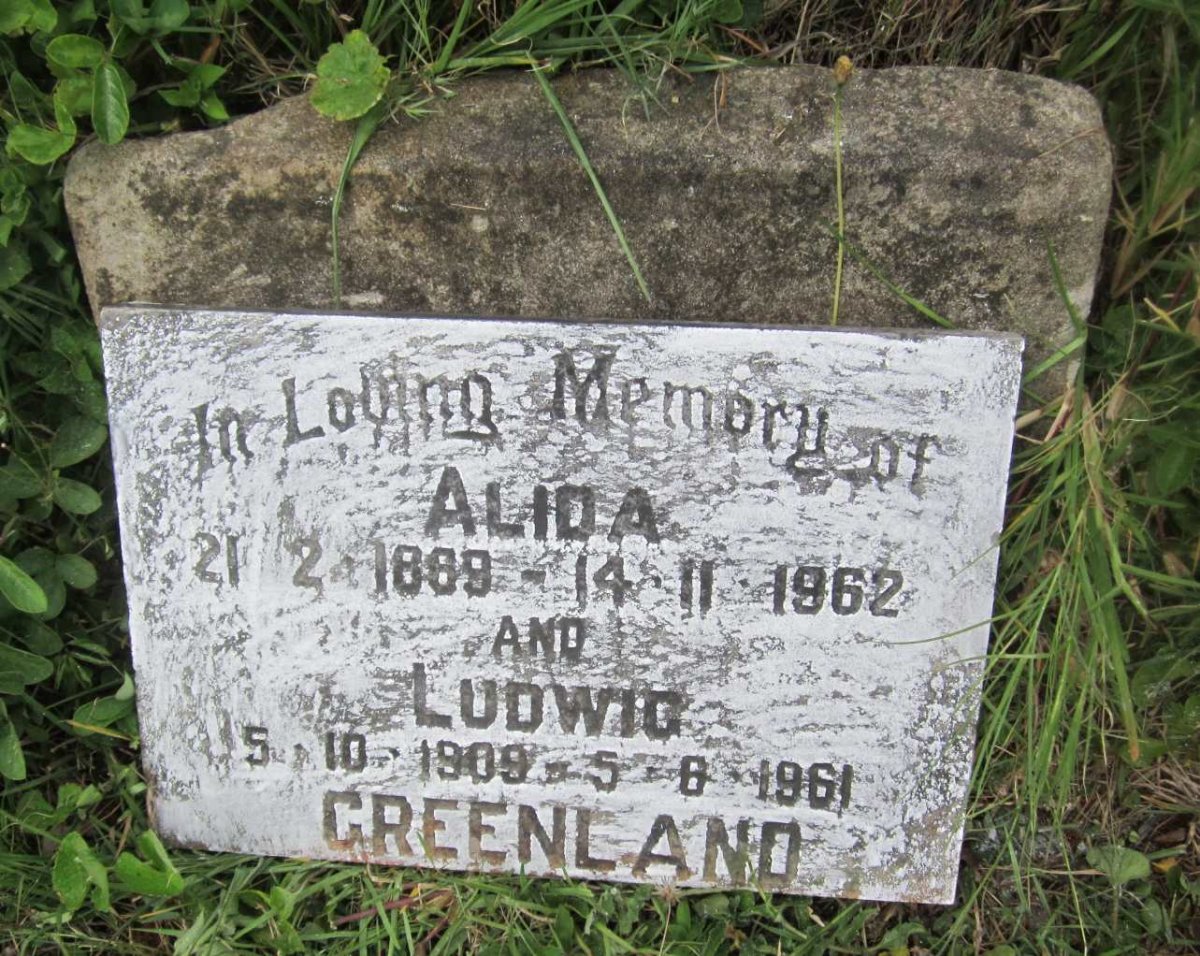 GREENLAND Alida 1889-1962 :: GREENLAND Ludwig 1909-1961