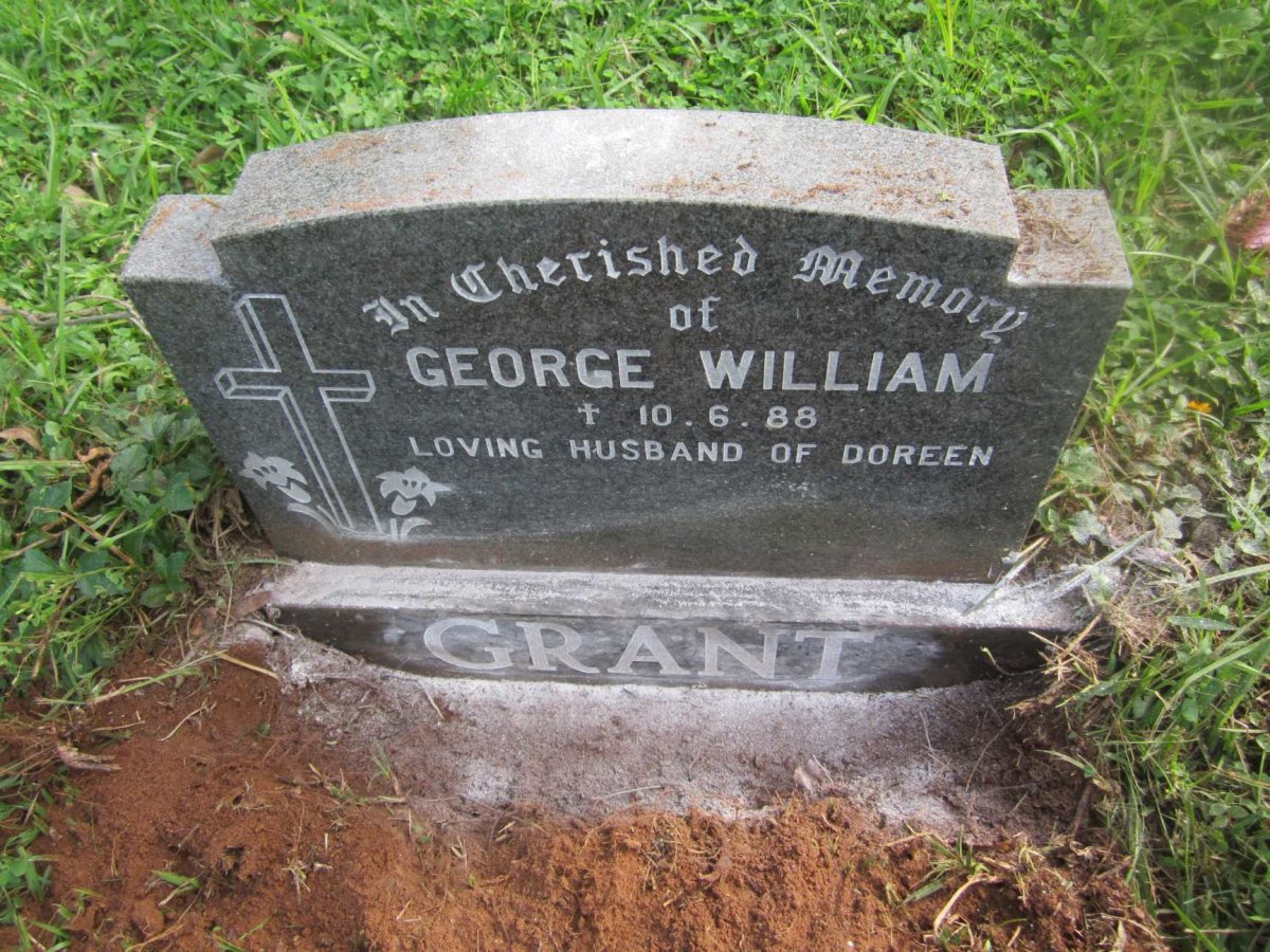 GRANT George William -1988