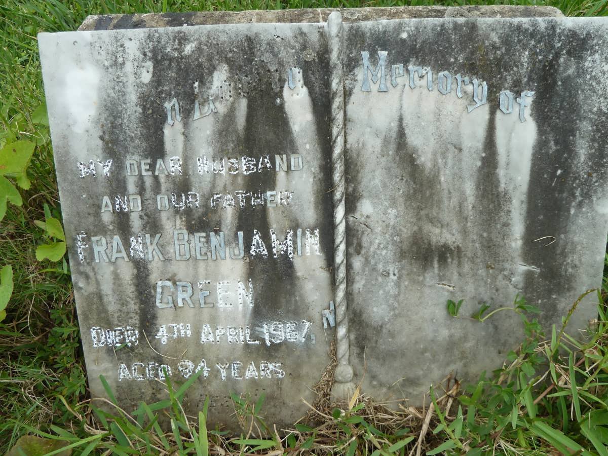 GREEN Frank Benjamin -1967