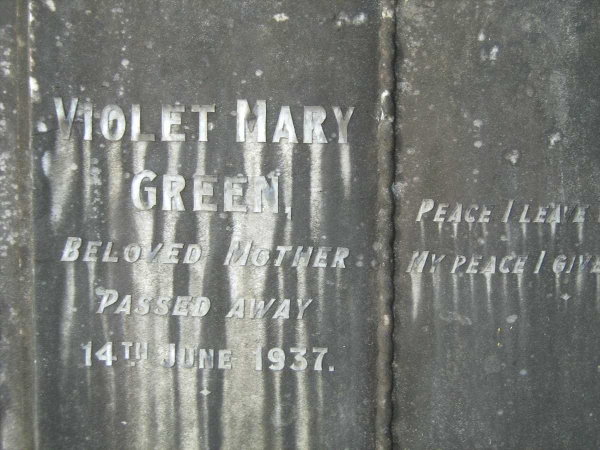 GREEN Violet Mary -1937