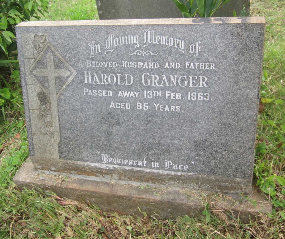 GRANGER Harold -1963