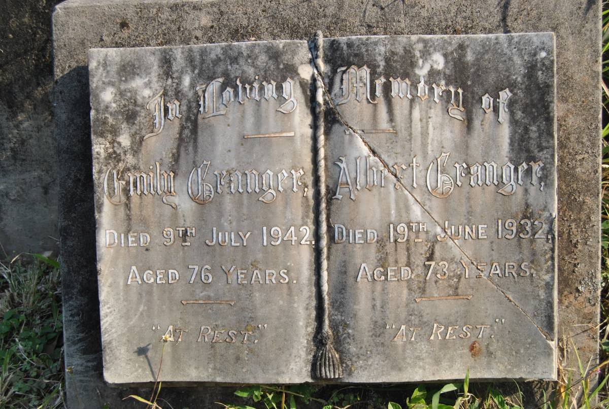 GRANGER Albert -1932 &amp; Emily -1942