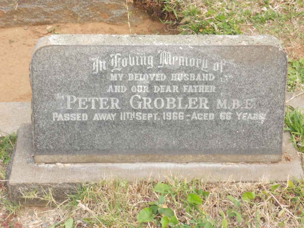 GROBLER Peter -1966