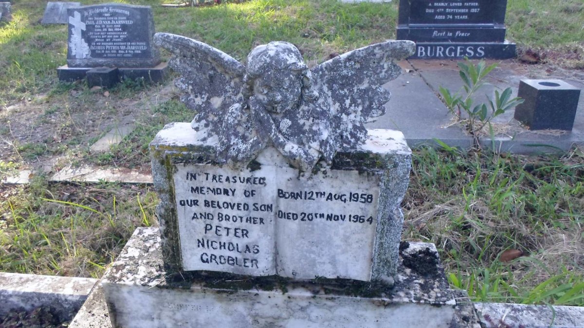 GROBLER Peter Nicholas 1958-1964