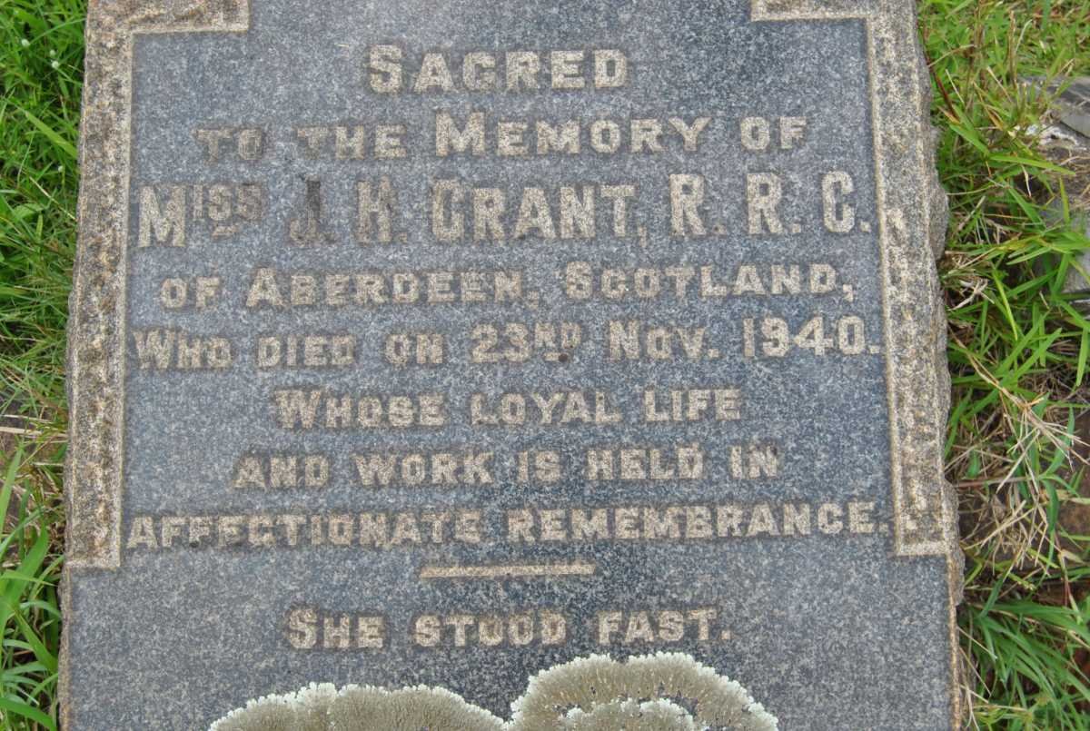 GRANT J.H. -1940