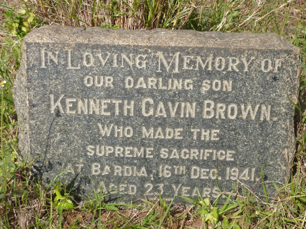 GREENLEES William James -1941 :: BROWN Thomas -1968 &amp; Elizabeth Lavinia -1965 :: BROWN Kenneth Gavin -1941