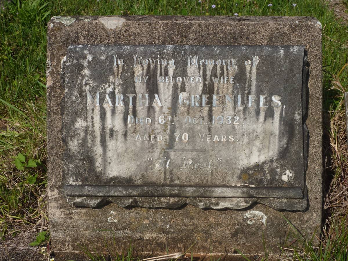 GREENLEES William James -1941 :: BROWN Thomas -1968 &amp; Elizabeth Lavinia -1965 :: BROWN Kenneth Gavin -1941