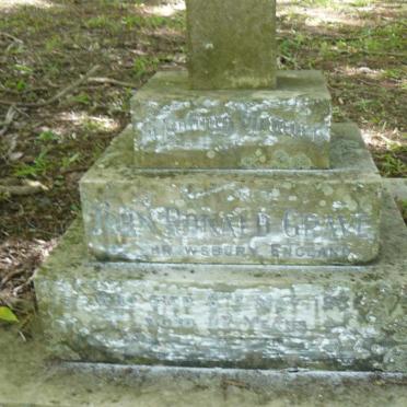 GRAVE John Ronald -1936