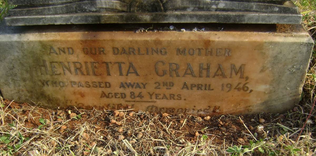 GRAHAM Montague -1926 &amp; Henrietta -1946 :: YOUNG Alexander -1929