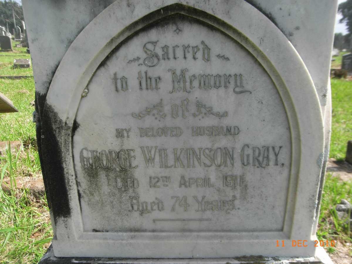 GRAY George Wilkinson -1911
