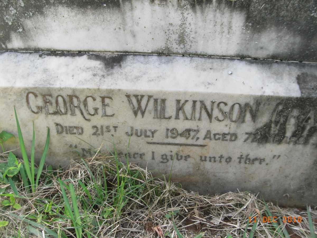WILKINSON George -1947