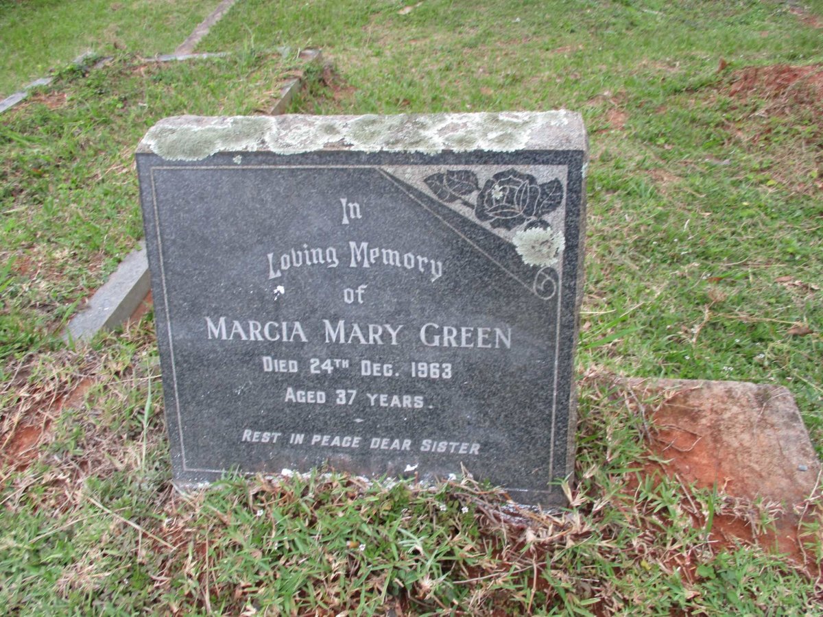 GREEN Marcia Mary -1963