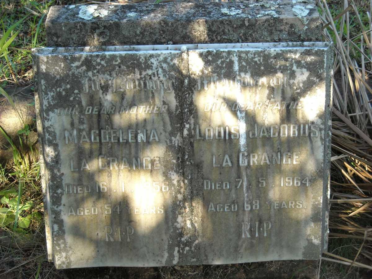 GRANGE Louis Jacobus, La -1964 &amp; Magdalena -1956
