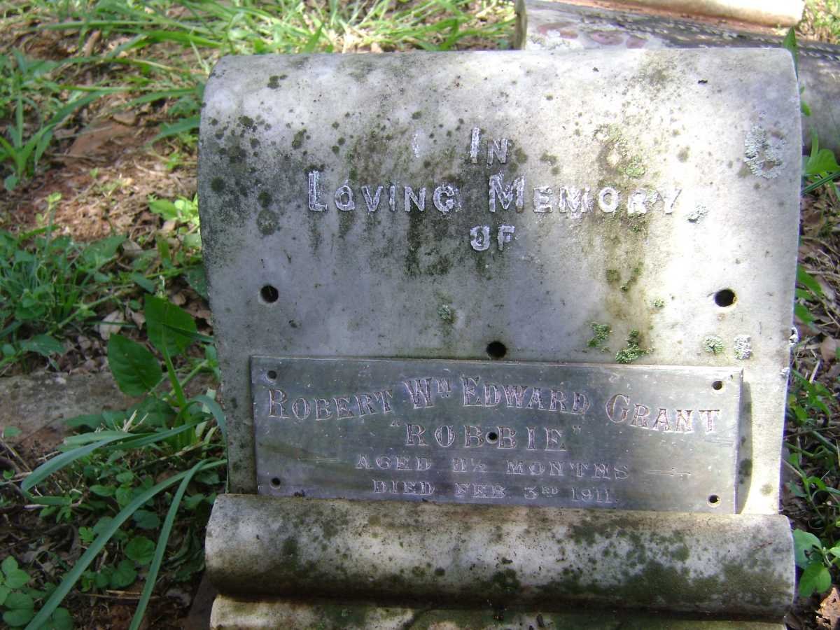 GRANT Robert W. Edward -1911